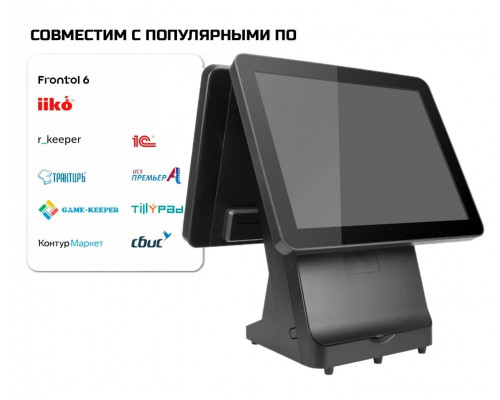 Сенсорный POS моноблок intel Core i5-3350M